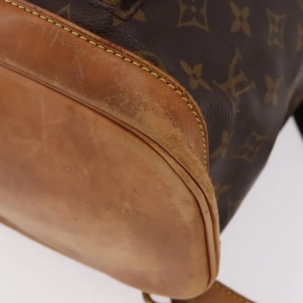 Louis Vuitton Monogram Montsouris GM Backpack Brown